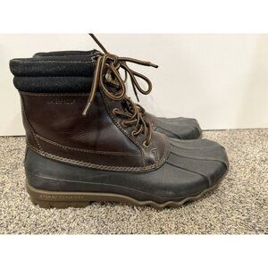 Sperry Men's Avenue Duck Boot, BROWN Size 9 EUC